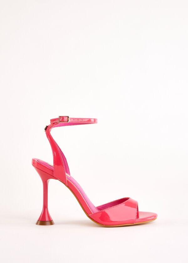 Fuchsia patent leather sandals Gaudì Fashion
