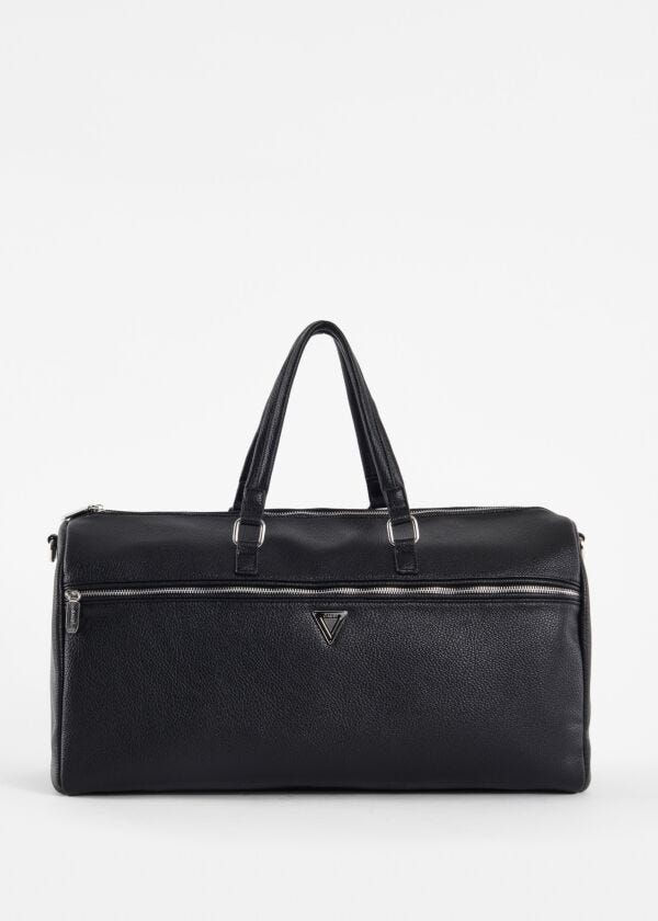 Black faux-leather bag Gaudì Fashion