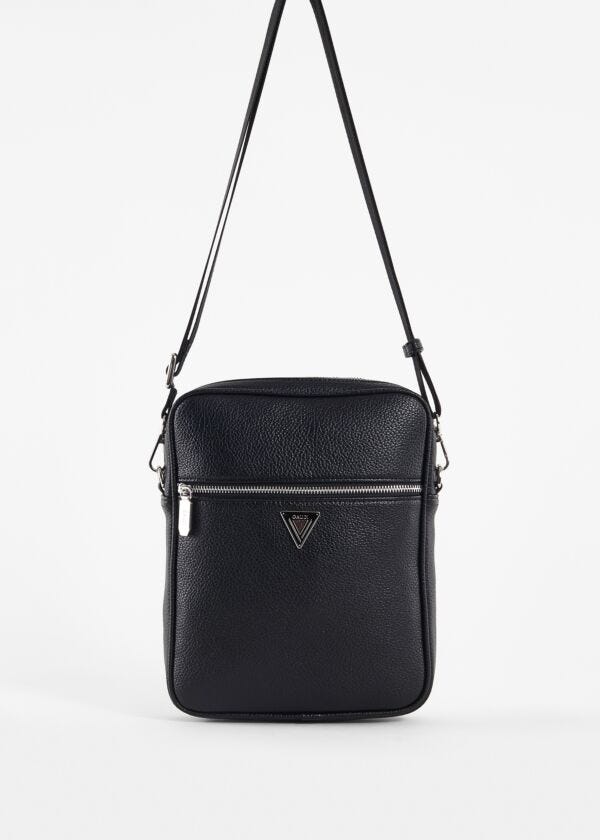 Black faux-leather iPad bag | Shop Online | Gaudì Gaudì Fashion