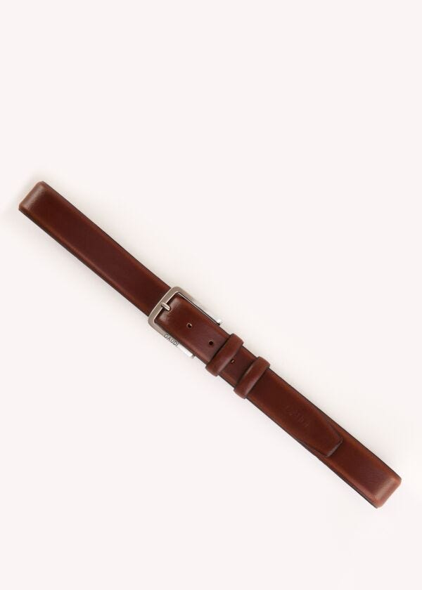 Brown leather belt Gaudì Fashion