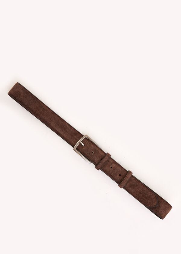 Brown leather belt Gaudì Fashion