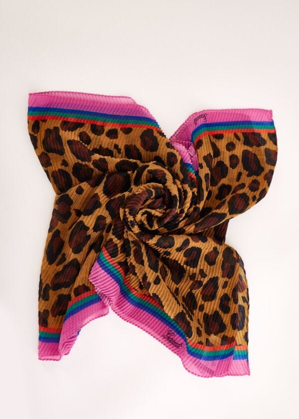 Women's animal-print sarong