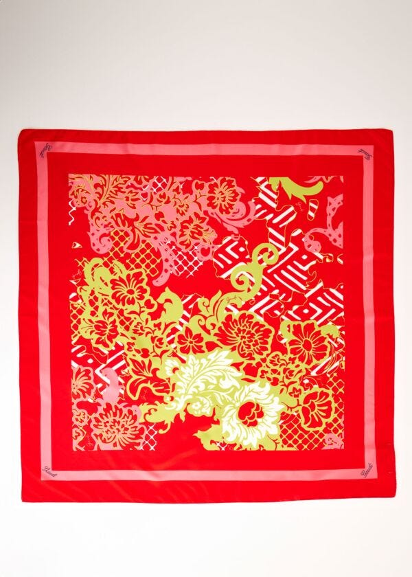 Women's foulard with graphic print Gaudì Fashion
