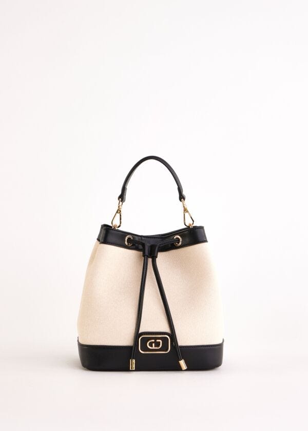 Bolso blanco tipo saco Gaudì Fashion