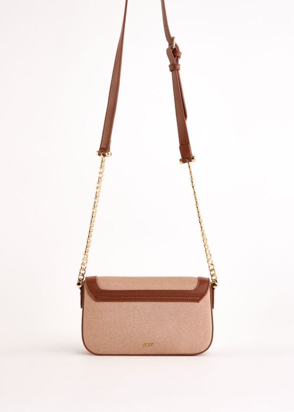 Borsa crossbody beige