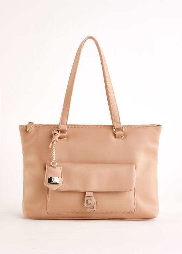 Cabas beige en matière synthétique Gaudì Fashion