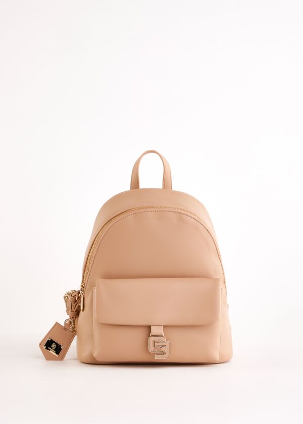 Zaino beige in similpelle Gaudì Fashion