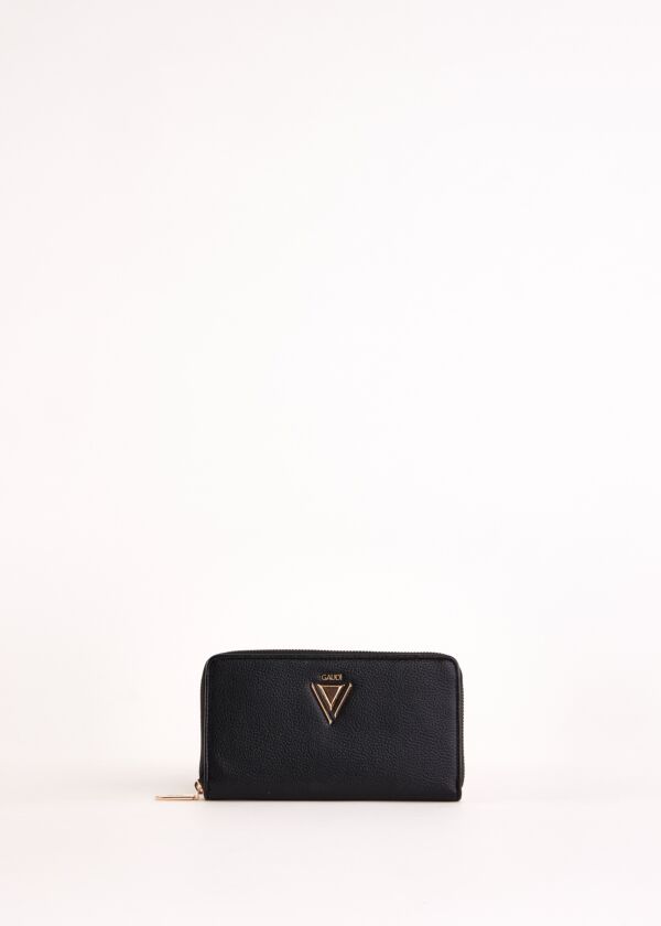 Black zip-around wallet Gaudì Fashion