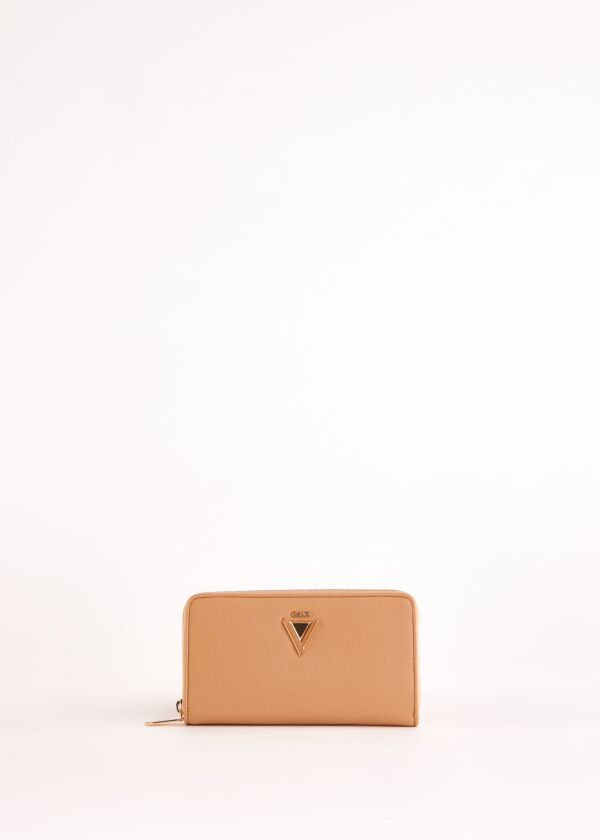 Beige zip-around wallet Gaudì Fashion