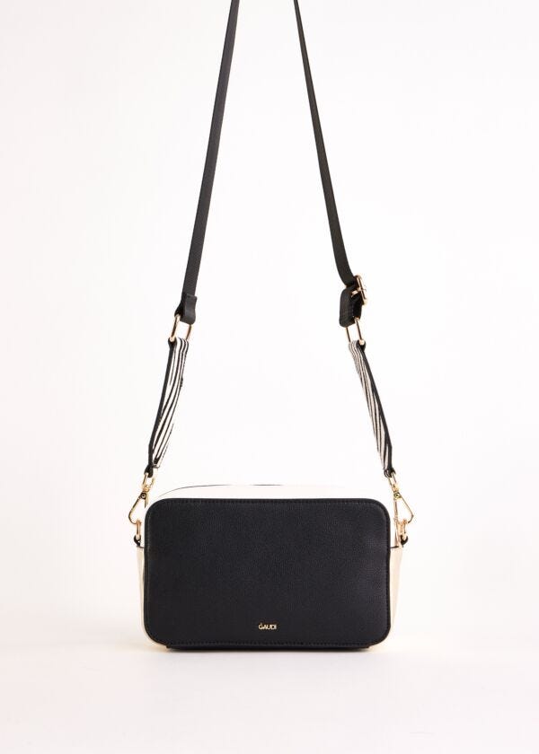 Bolso cruzado de piel