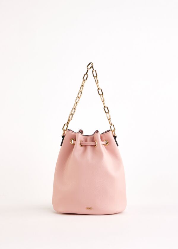 Borsa a secchiello rosa