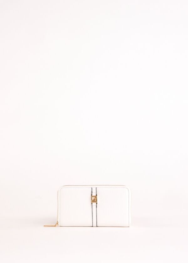 White zip-around wallet Gaudì Fashion