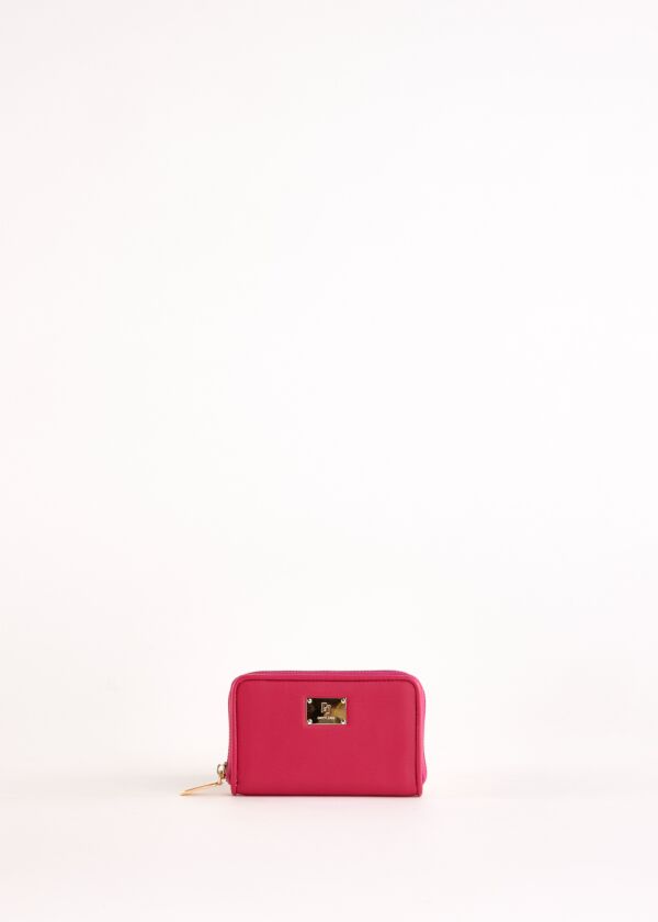 Fuchsia mini zip-around wallet Gaudì Fashion