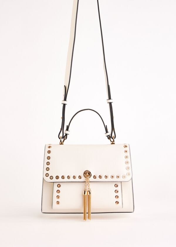Borsa crossbody bianca in similpelle Gaudì Fashion