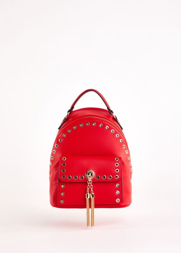 Zaino rosso in similpelle Gaudì Fashion