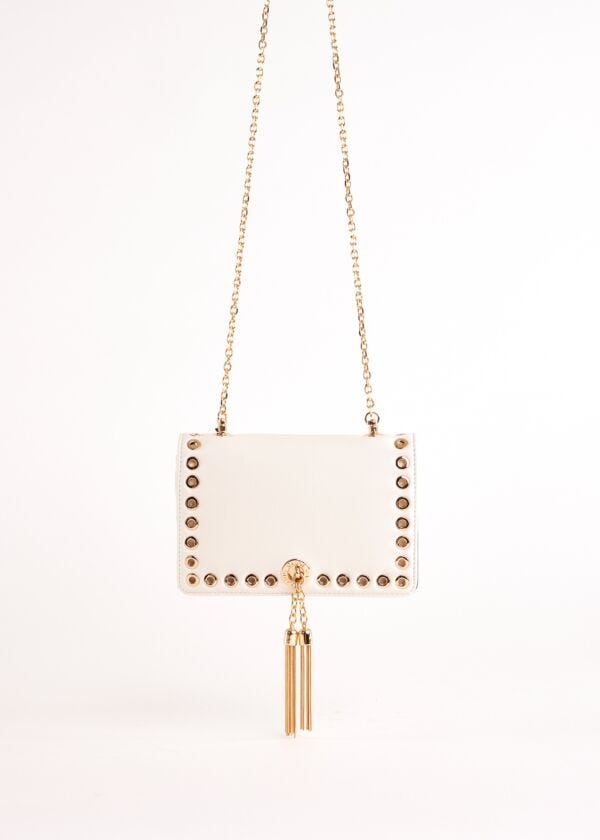 Borsa crossbody bianca in similpelle Gaudì Fashion