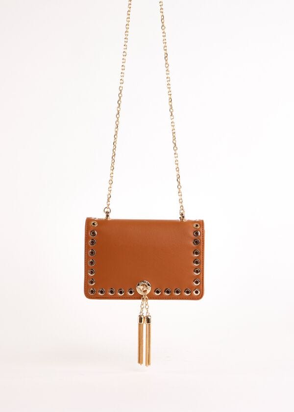 Sac à bandoulière marron en matière synthétique Gaudì Fashion