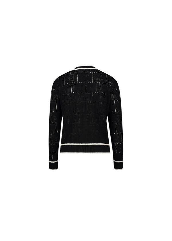 Cardigan avec inscription GJ