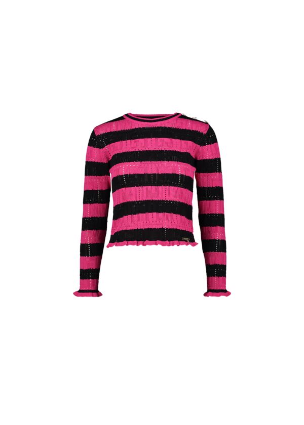 Pull rayé avec inscription Gj Gaudì Jeans