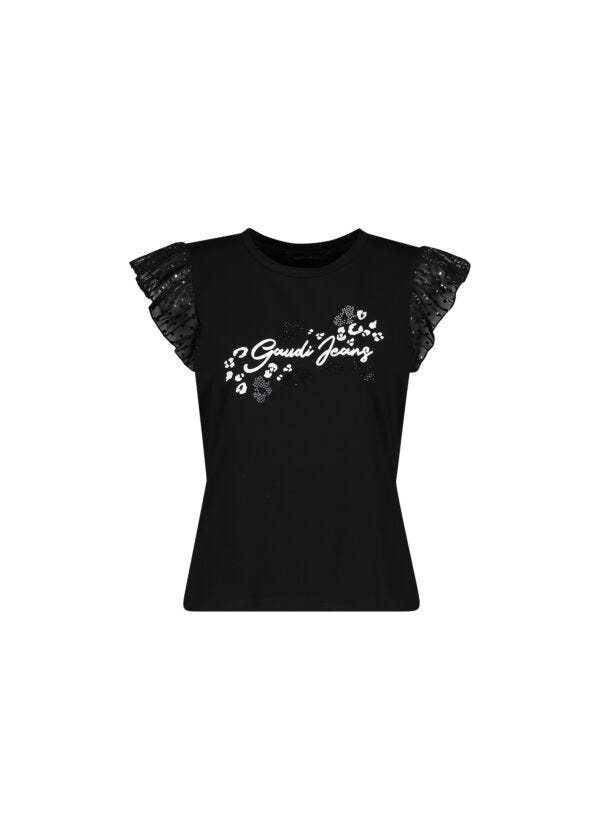 T-shirt avec sequins Gaudì Jeans