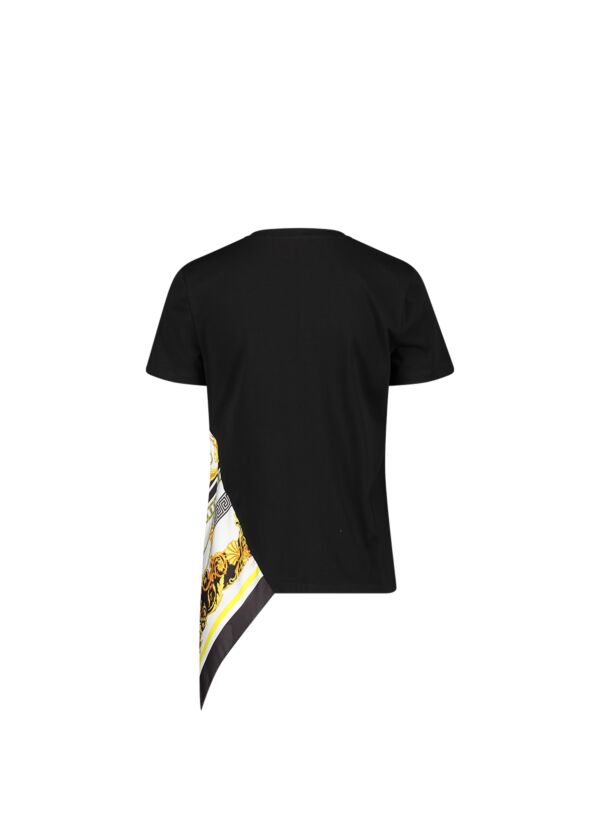 T-shirt en coton stretch Black