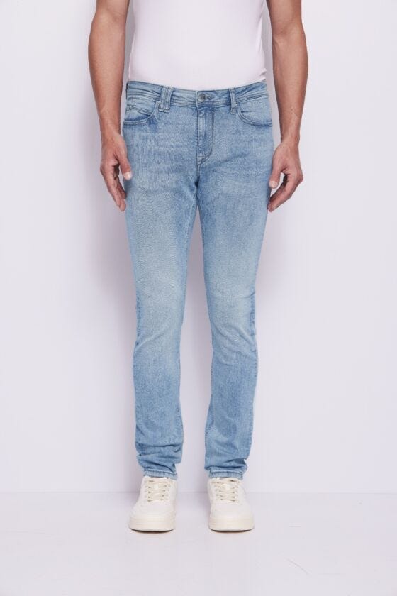 Jeans uomo slim in cotone used