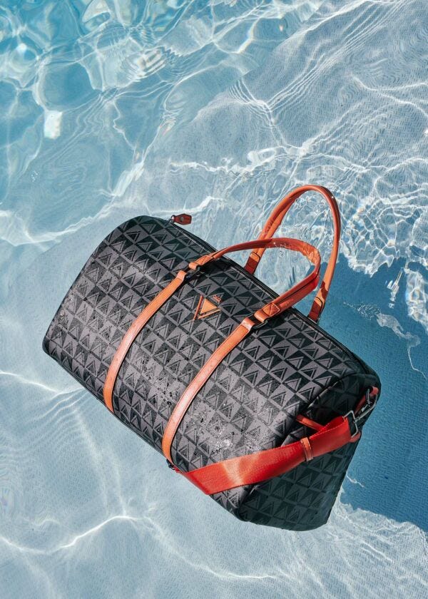Large bag with logo Gaudì Fashion