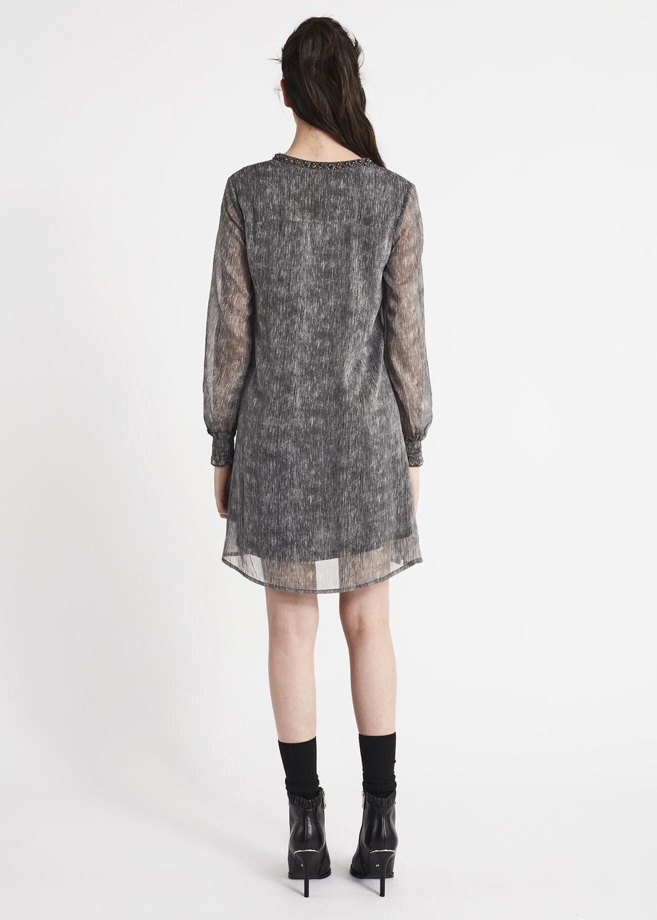Abito stile impero in chiffon