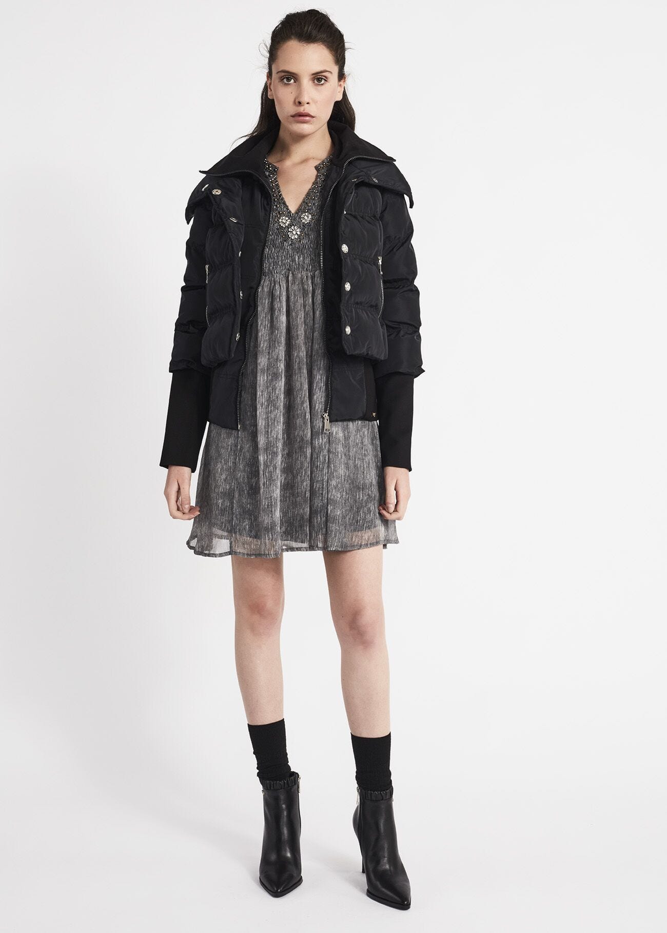 Abito stile impero in chiffon