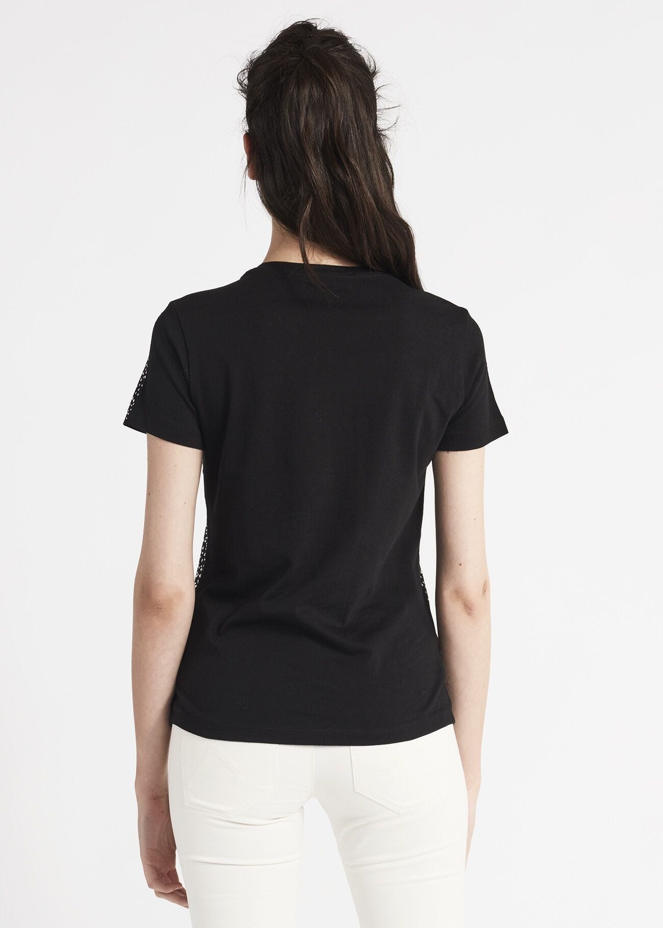 T-shirt with all over studs