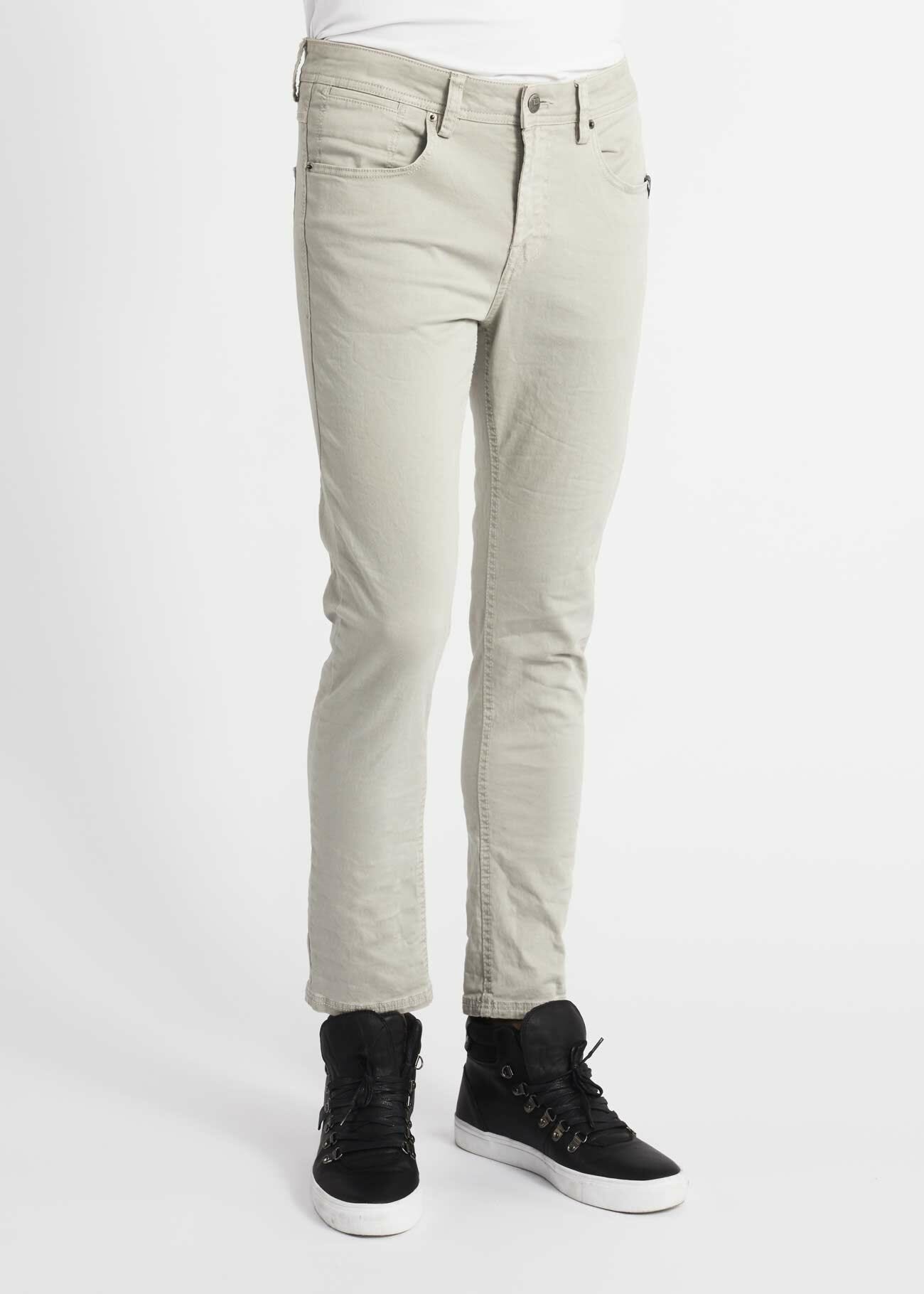 Jeans skinny in gabardina stretch