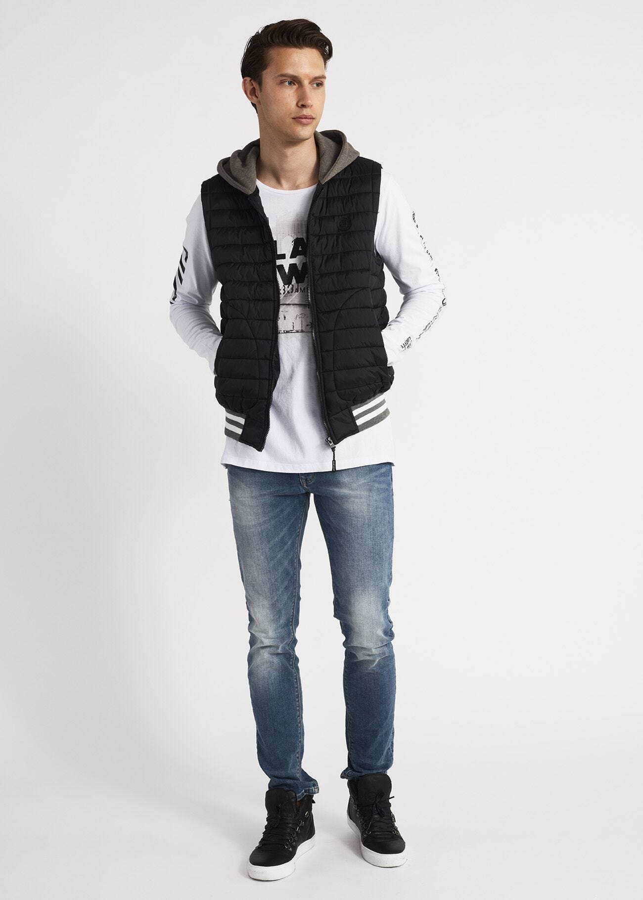 Jeans skinny a vita bassa