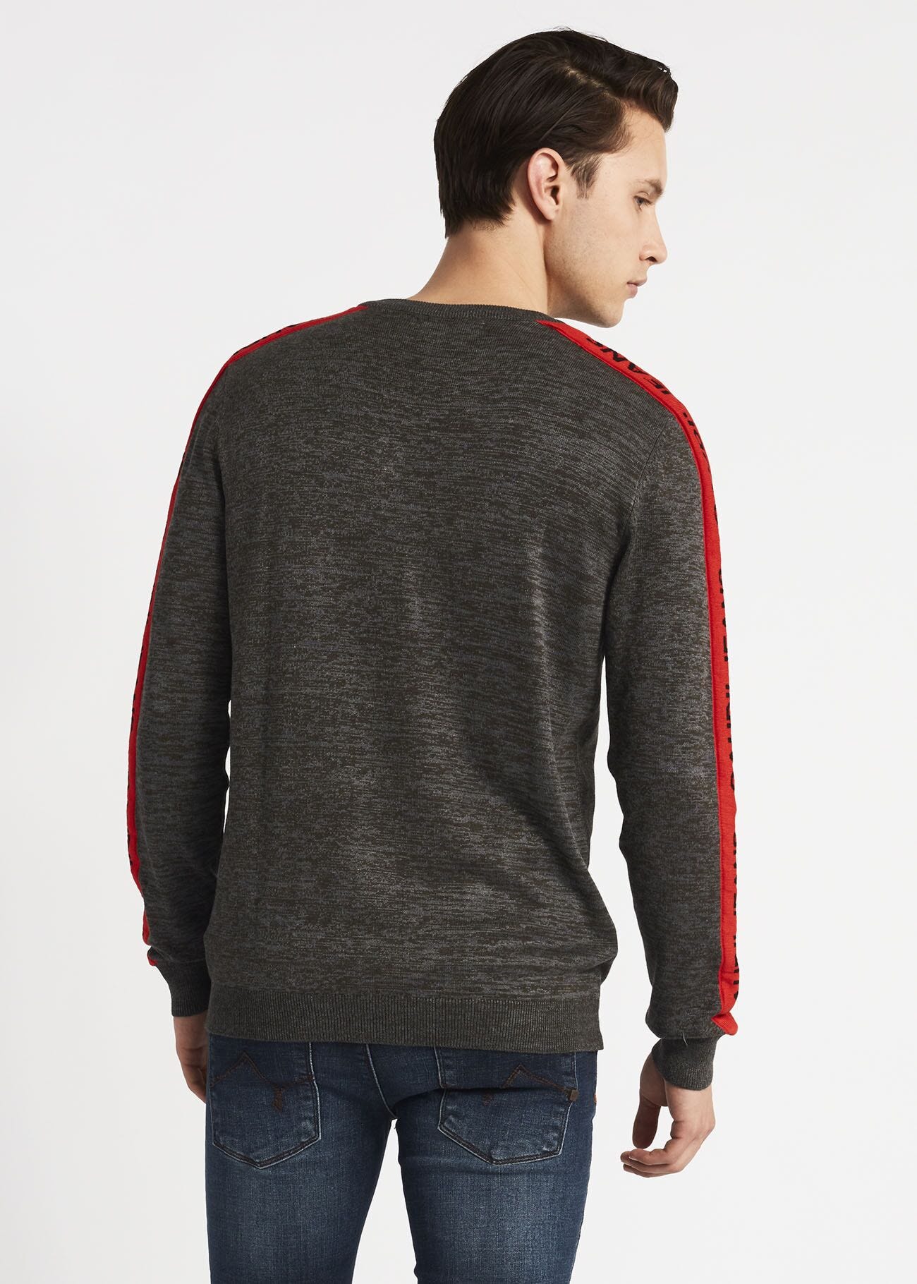 Maglia con bande logate