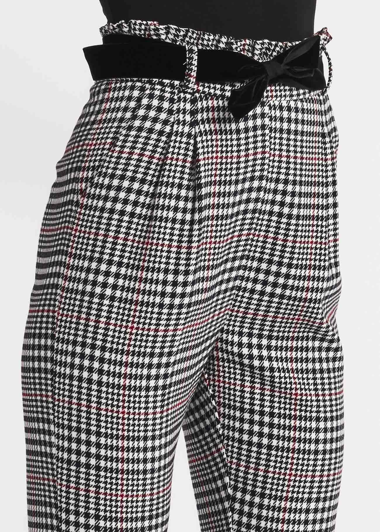 Prince of Wales check trousers