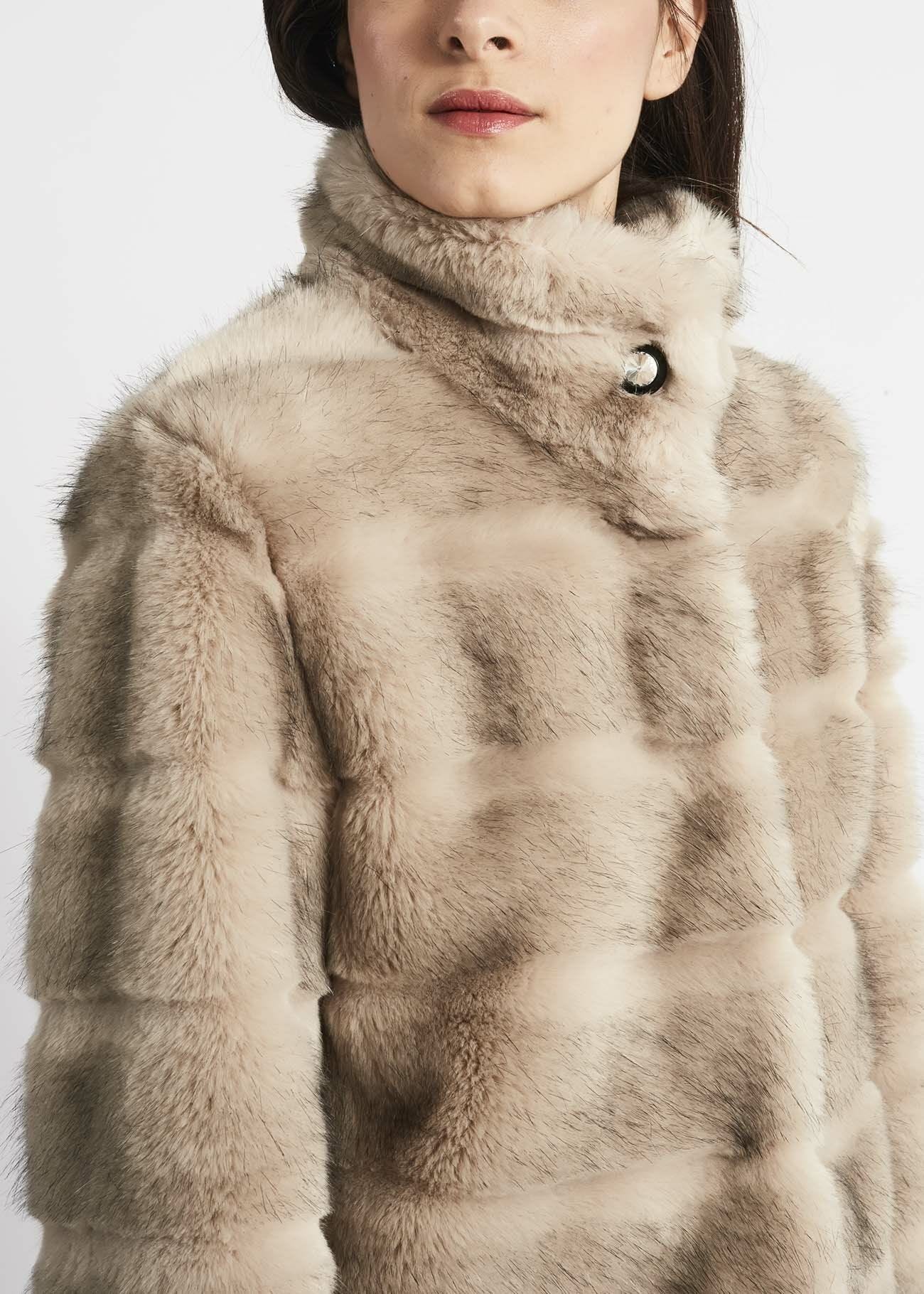 Mink effect cape