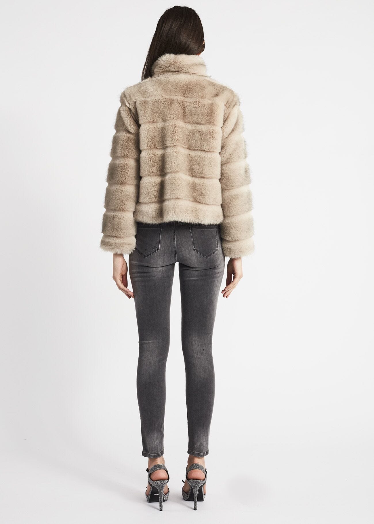 Mink effect cape