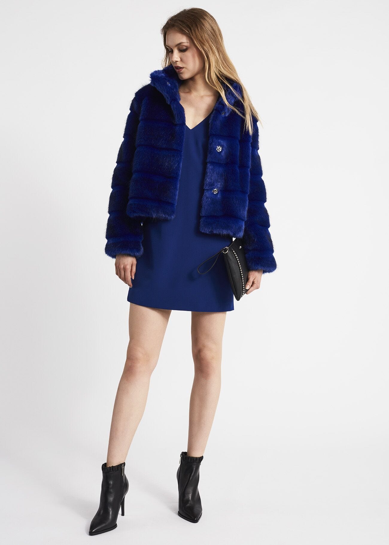 Mink effect cape