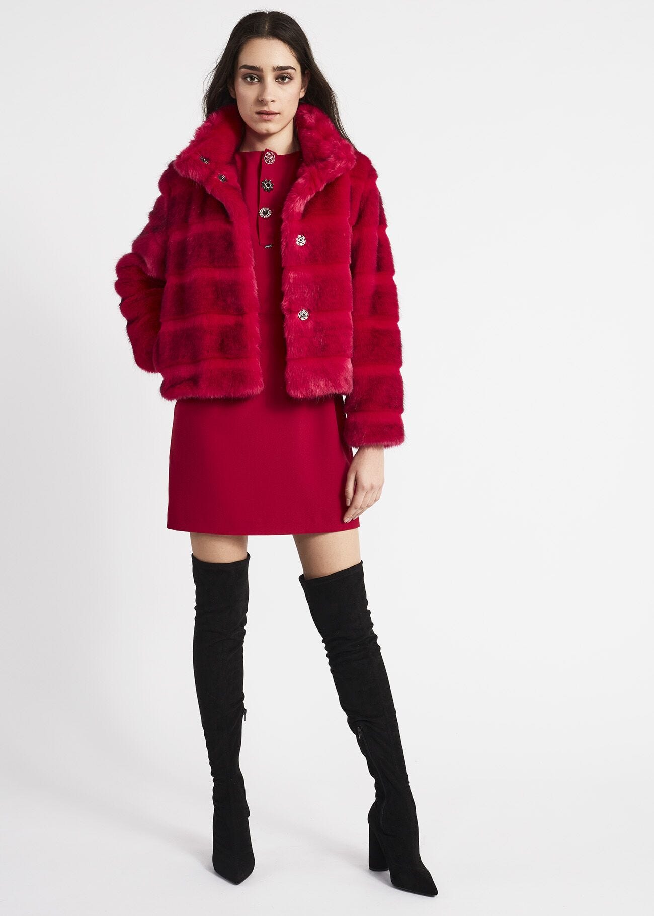 Mink effect cape