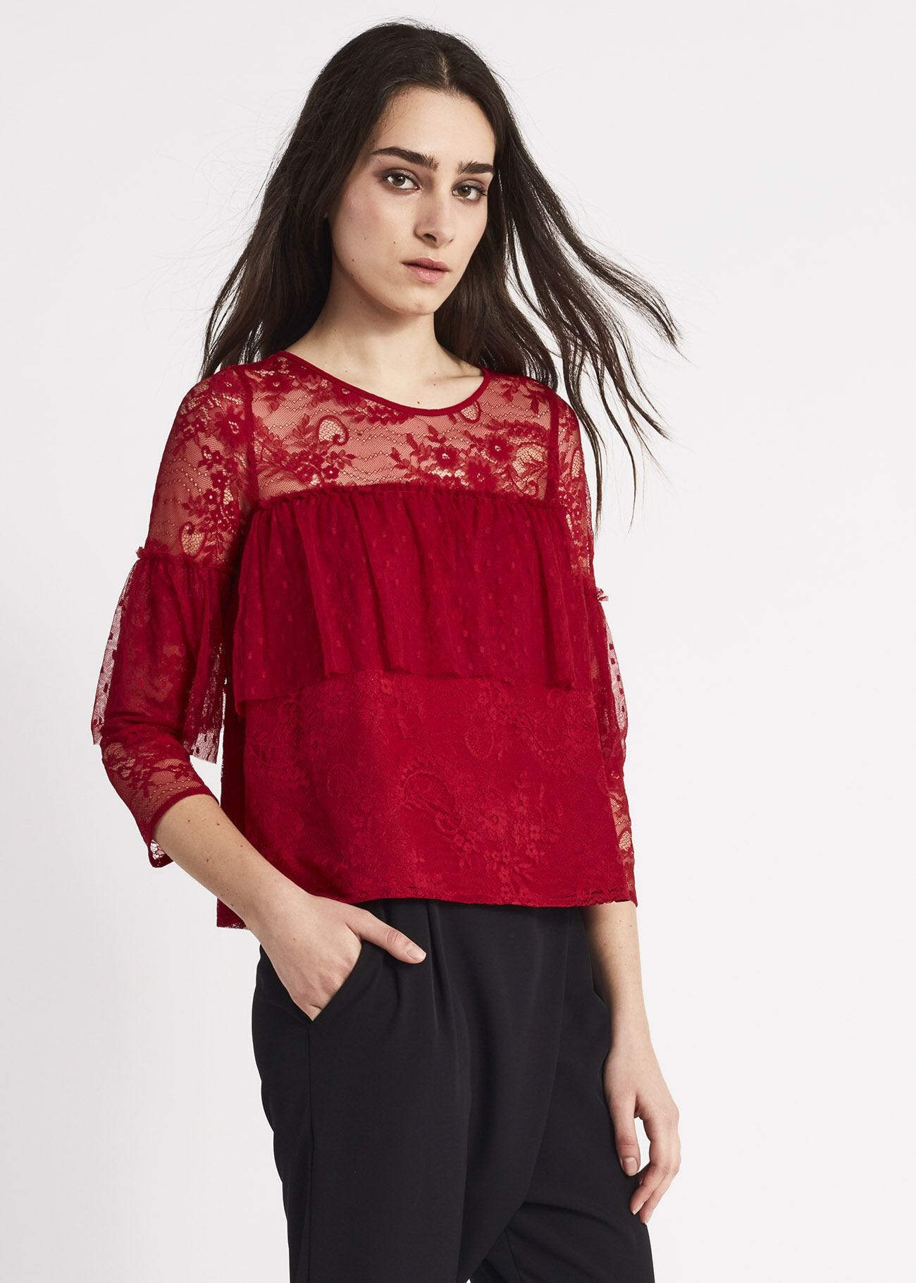 Lace blouse