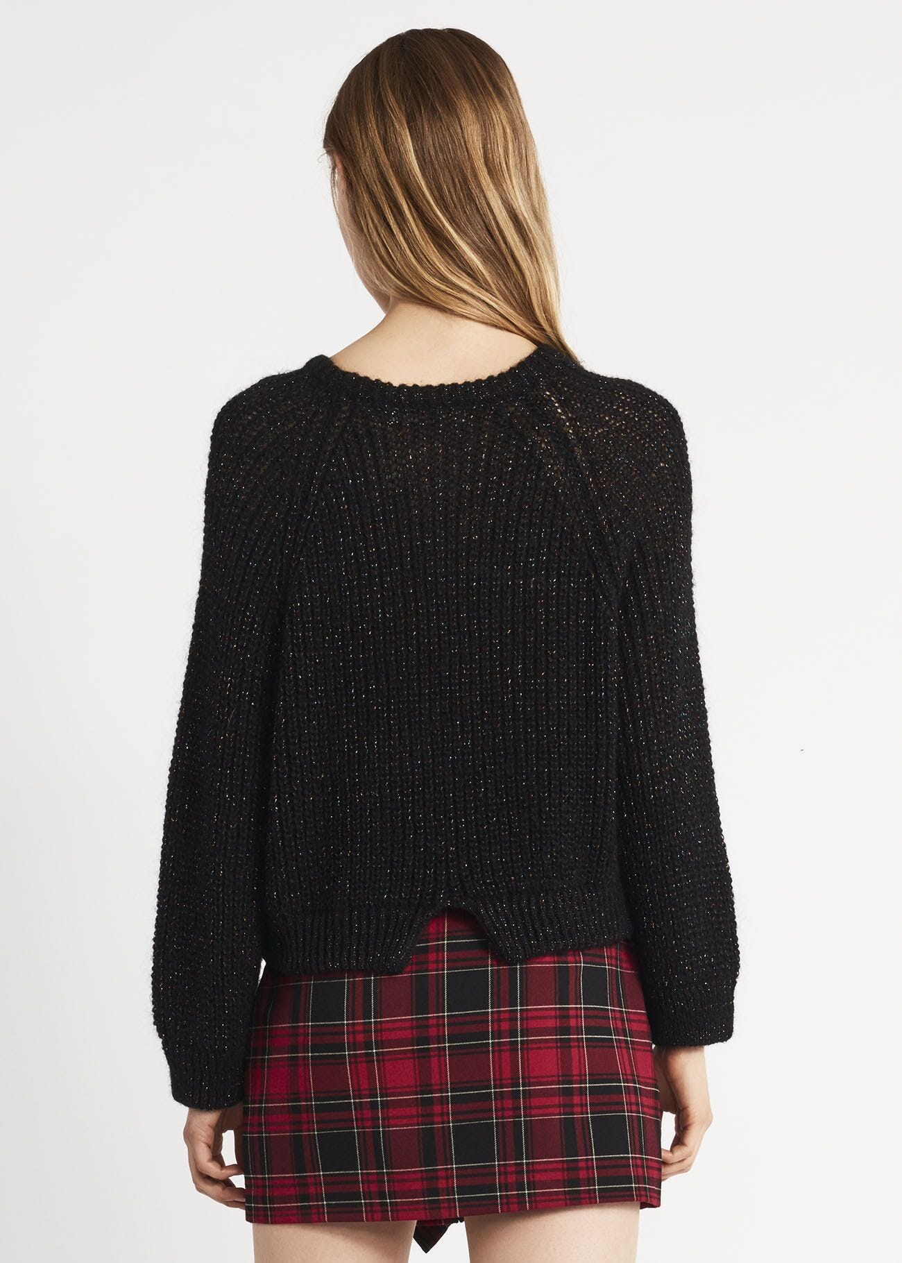Jumper in mohair and lurex