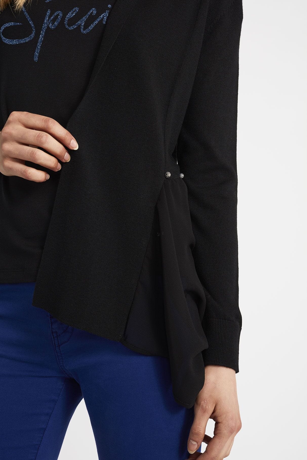 Shawl collar cardigan