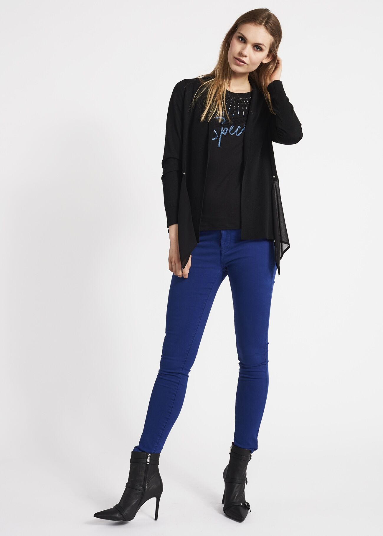 Shawl collar cardigan