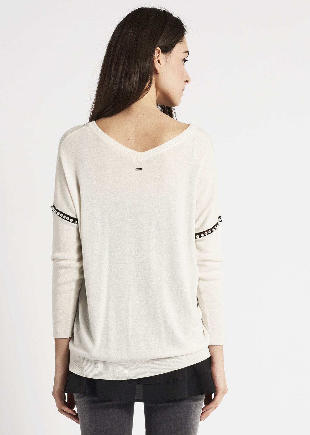 Wool jumper and slip set