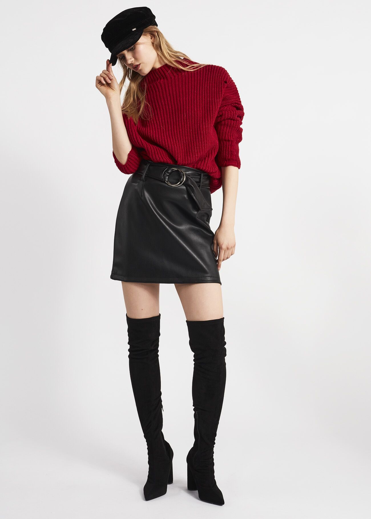 Maglia boxy con dettagli destroyed