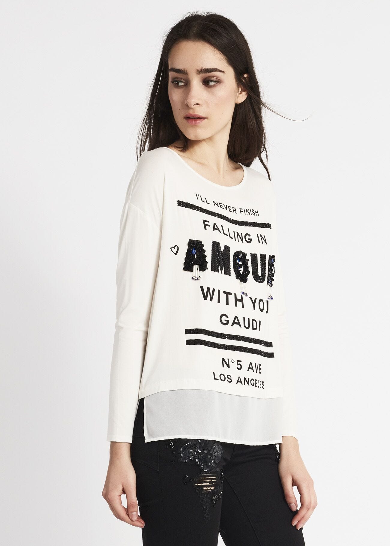 T-shirt dalla linea boxy