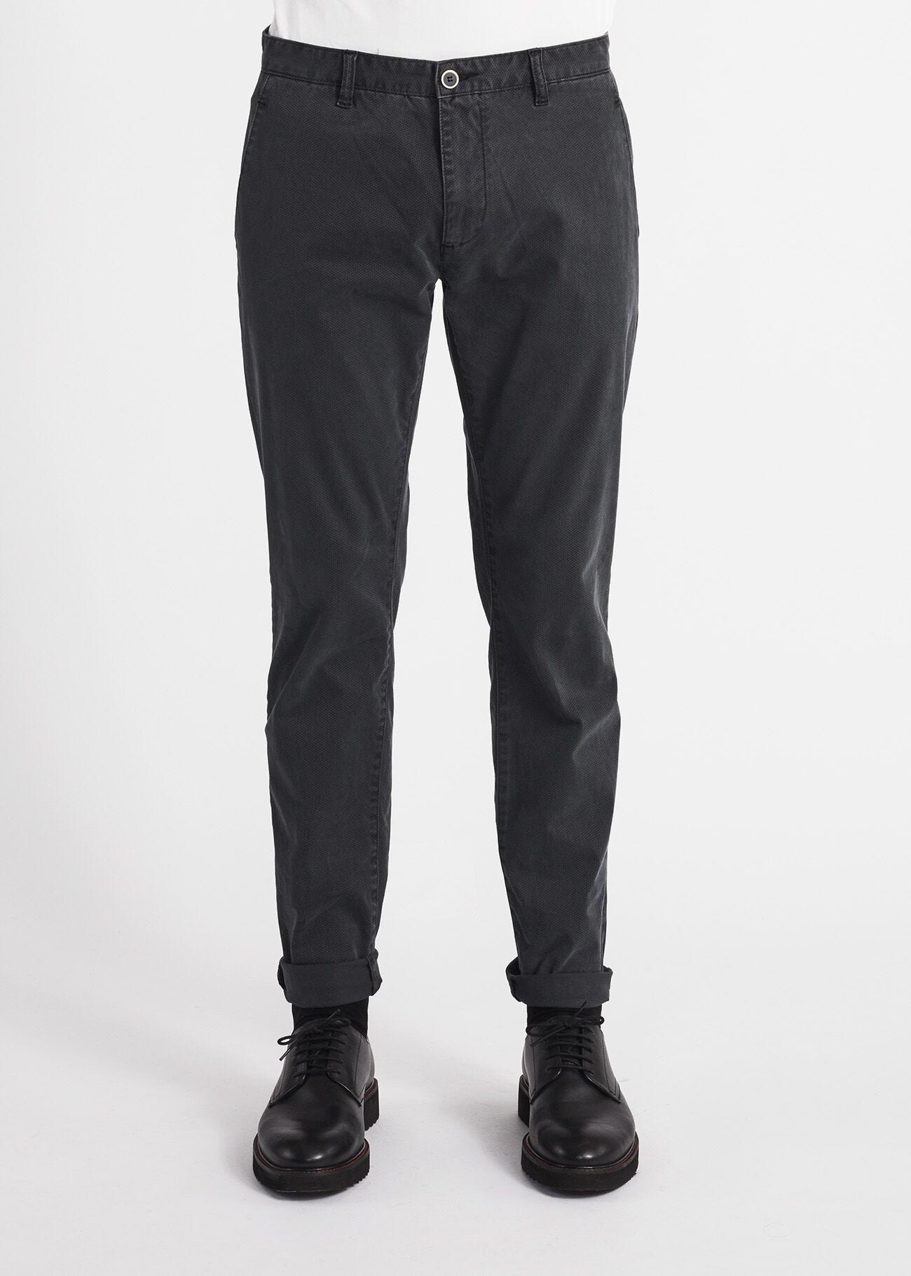 Pantaloni chino in cotone stretch