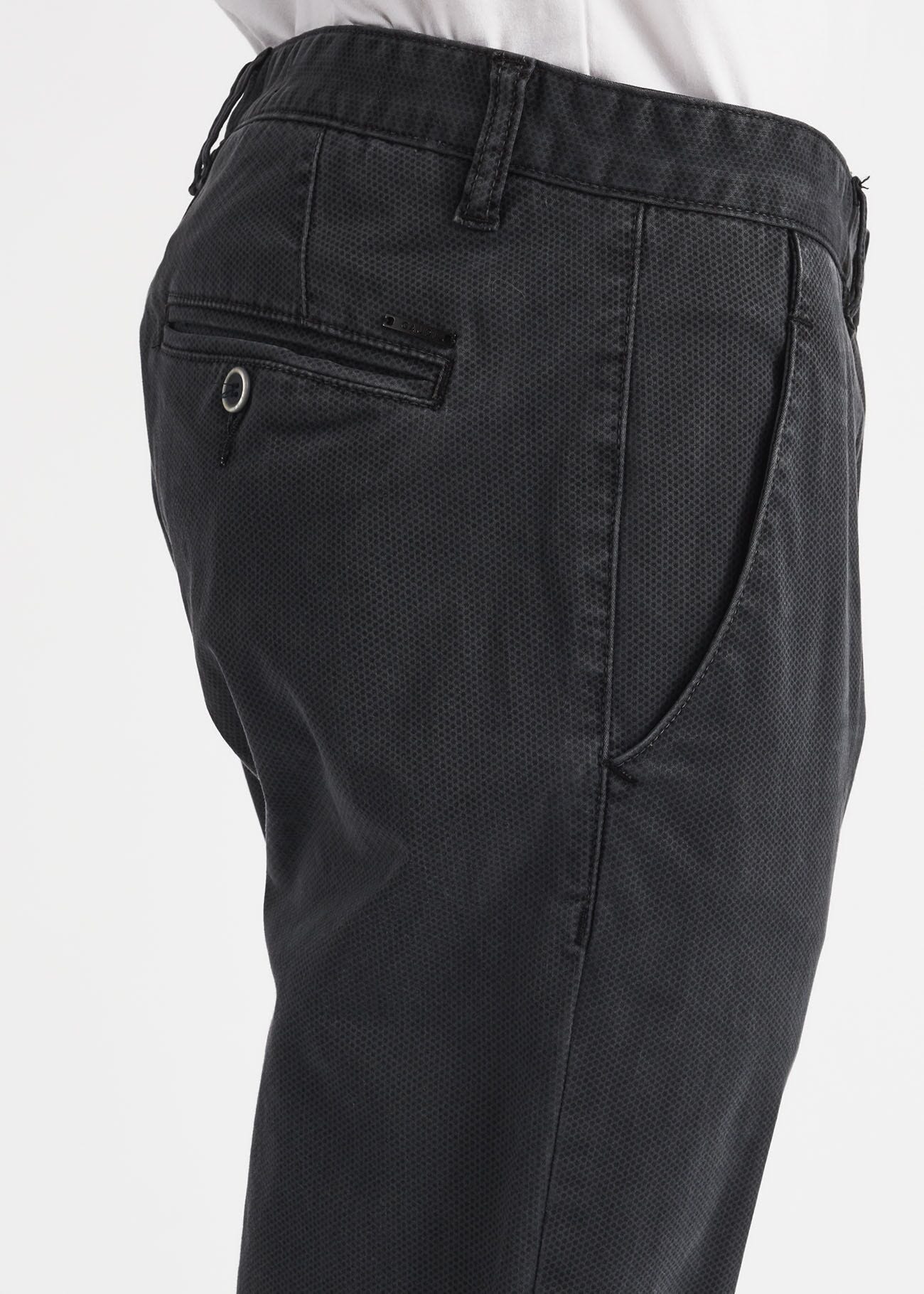 Pantaloni chino in cotone stretch