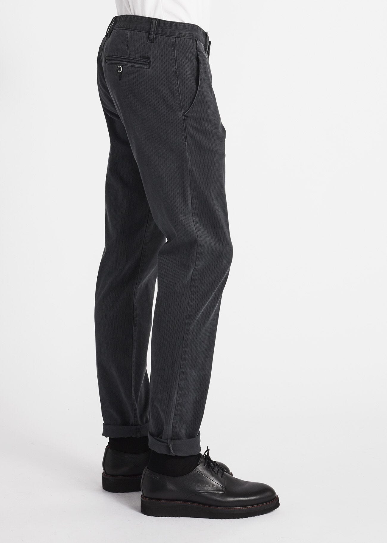 Pantaloni chino in cotone stretch