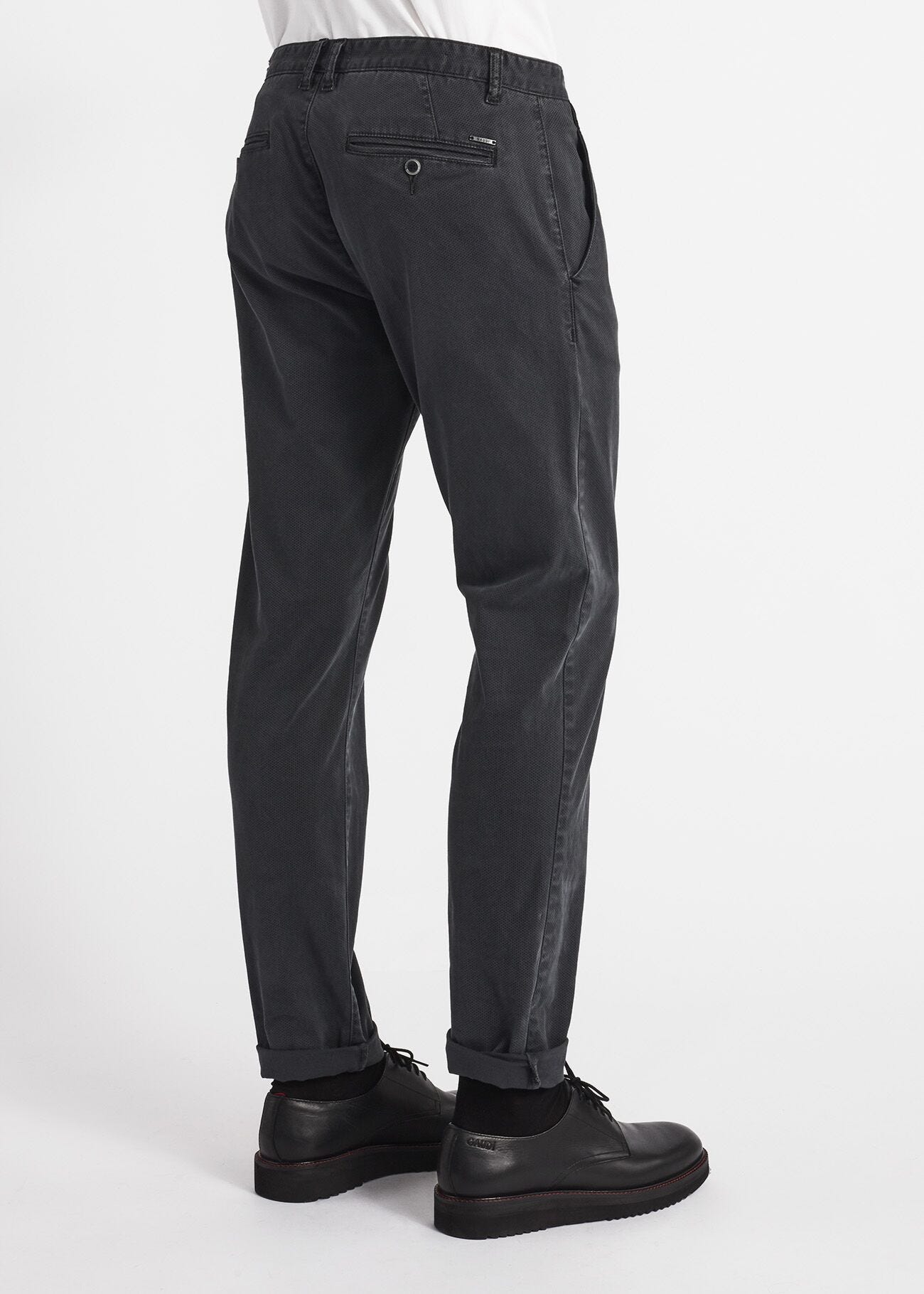 Pantaloni chino in cotone stretch