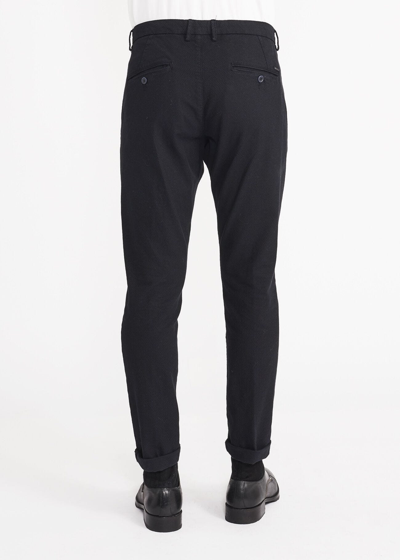 Woven cotton chinos